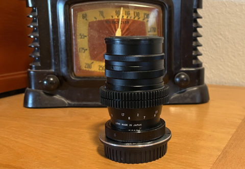 Tele Vivitar 135mm f3.5 Preset Lens